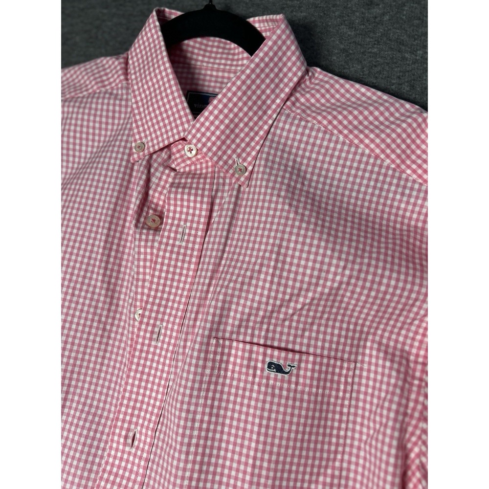 Vineyard Vines by‎ Shep & Ian Shirt Mens Medium Classic Fit Tucker Button Front